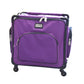  Tutto Overlocker Tote On Wheels 20" in Purple - ballistic nylon serger carry-on with wheels
