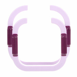 Gypsy Quilter Fabulous Fabric Glide set of 2 semi-hoops for free-motion quilting
