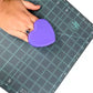 The Gypsy Quilter Mat Cleaning Pad Heart Shaped 3¼" x 1"