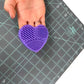 The Gypsy Quilter Mat Cleaning Pad Heart Shaped 3¼" x 1"