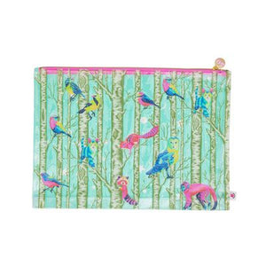 Tula Pink Hardware Collection Tula Pink Family Tree Large Project Bag - sewing and crafts storage bag