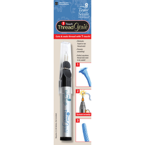 Taylor Seville Thread Genie - one touch thread zapper for cutting and sealing synthetic and decorative thread ends