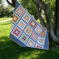 TenSisters Around the Block Quilt Book - quilting book by TenSisters Handicraft - in use