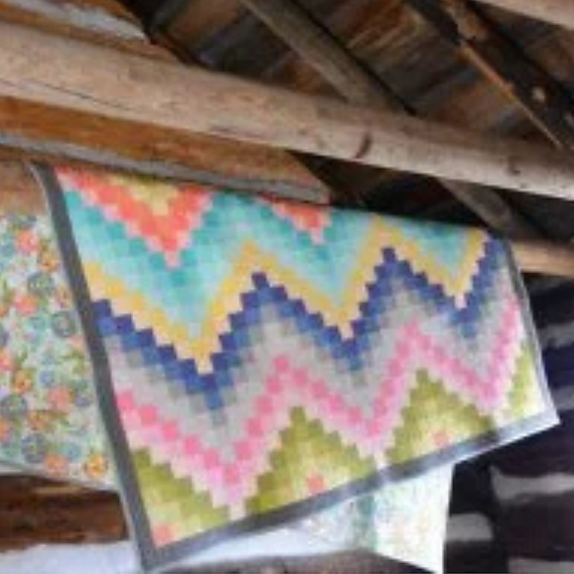 TenSisters Ten Quilts for Ten Sisters Quilt Book - quilting book by TenSisters Handicraft - in use