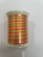Superior Threads embroidery thread spool in Rainbows