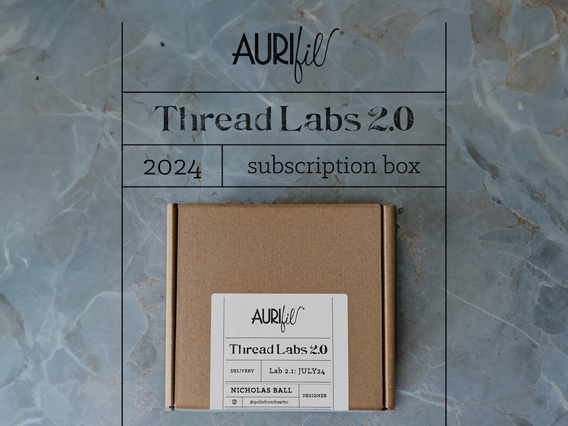 Aurifil Thread Labs 2.0 subscription box