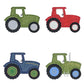 V-Stitch Designs Tractor set -Digital Download