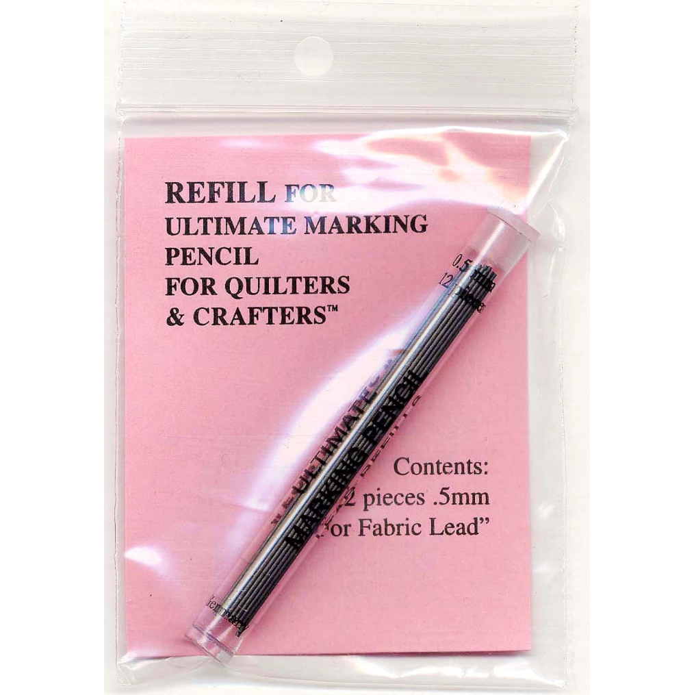 Ultimate Marking Pencil for quilters, 0.5mm black lead mechanical pencil refills
