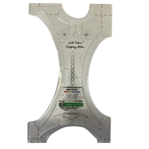 Quilter's Rule 1/8" Pointed Leaf/Oval 1 Pack of 1