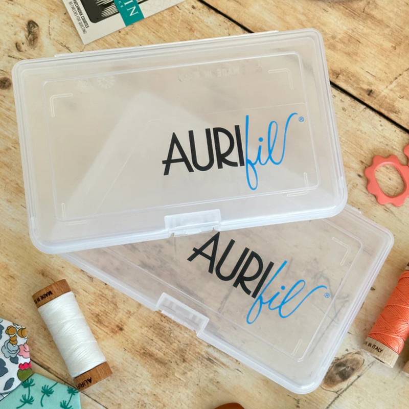 Aurifil Thread Empty Spool Case for 10 Small Spools - Pack of 2