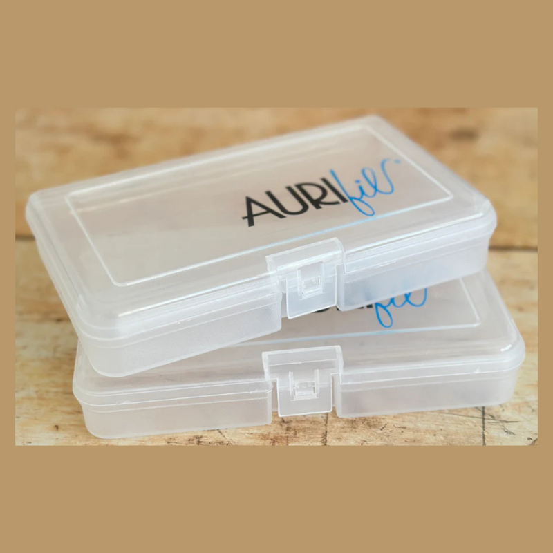 Aurifil Thread Empty Spool Case for 10 Small Spools - Pack of 2