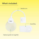 ViviLux Detachable Optical Grade 3X Magnifier