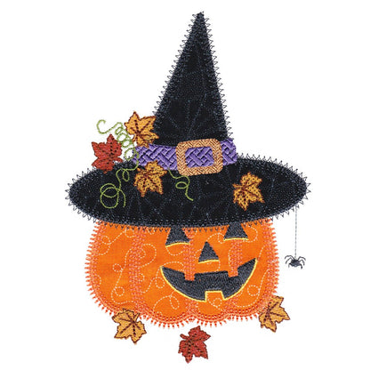 V-Stitch Designs Witchy Pumpkins set -Digital Download