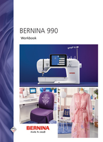 Bernina 990 Sewing Machine Mastery Workbook Comprehensive Training Guide