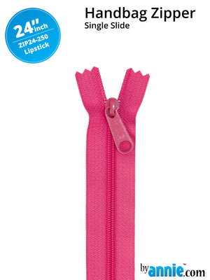 ByAnnie Single Slide Bag Zippers 24" - sewing and crafts storage bag - in use