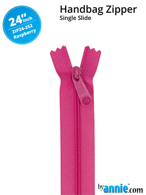 ByAnnie Single Slide Bag Zippers 24" - sewing and crafts storage bag - in use