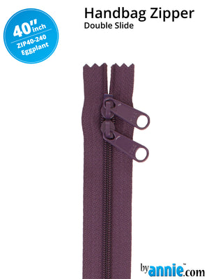 ByAnnie Double Slide Bag Zippers 40" - sewing and crafts storage bag - in use