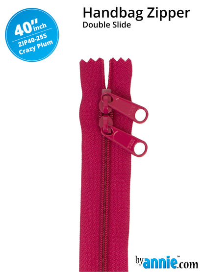 ByAnnie Double Slide Bag Zippers 40"