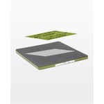 AccuQuilt GO! 45° Parallelogram die for fast, precise multi-layer fabric cutting