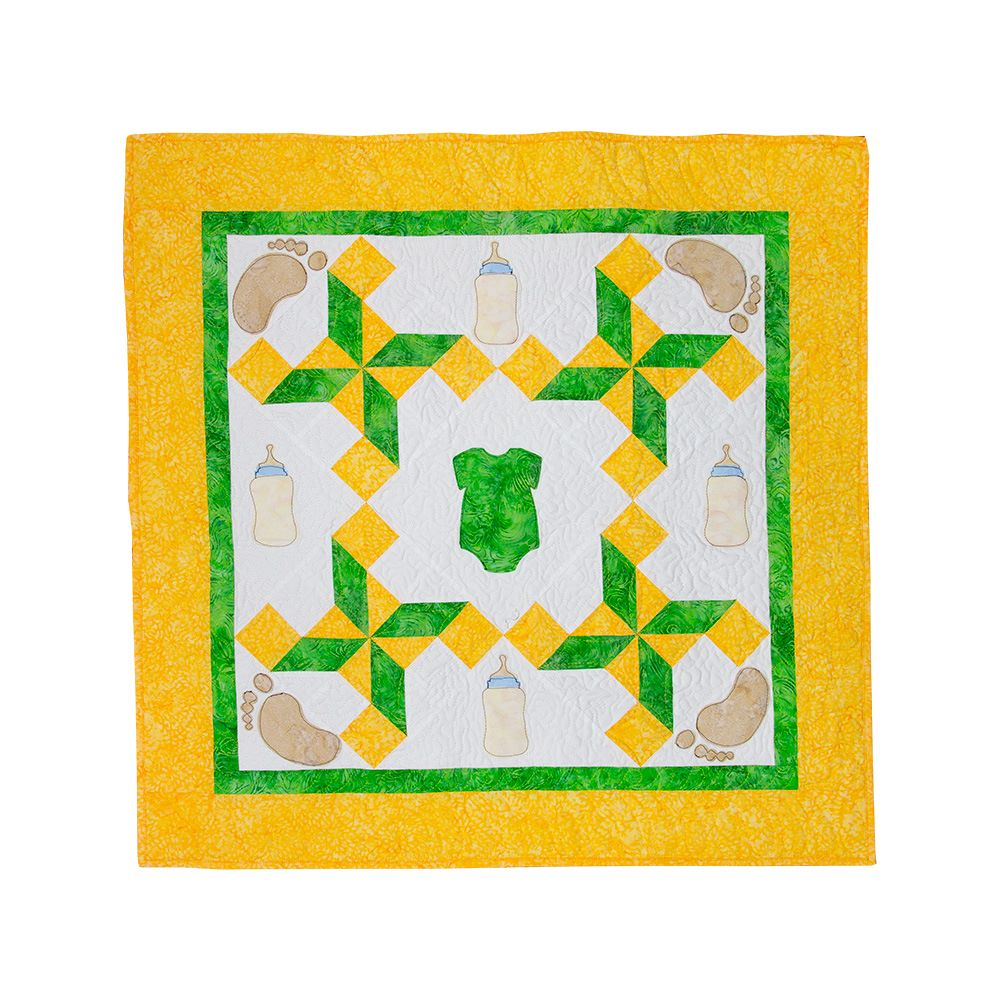 AccuQuilt GO! Baby Medley (Die to Try February 2025) die - quilting shapes cut with precision and speed