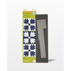 AccuQuilt GO! Bear's Paw (14" Finished) - die for fast precise multi-layer fabric cutting