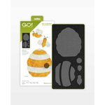 AccuQuilt GO! Bee & Beehive die for fast, precise multi-layer fabric cutting