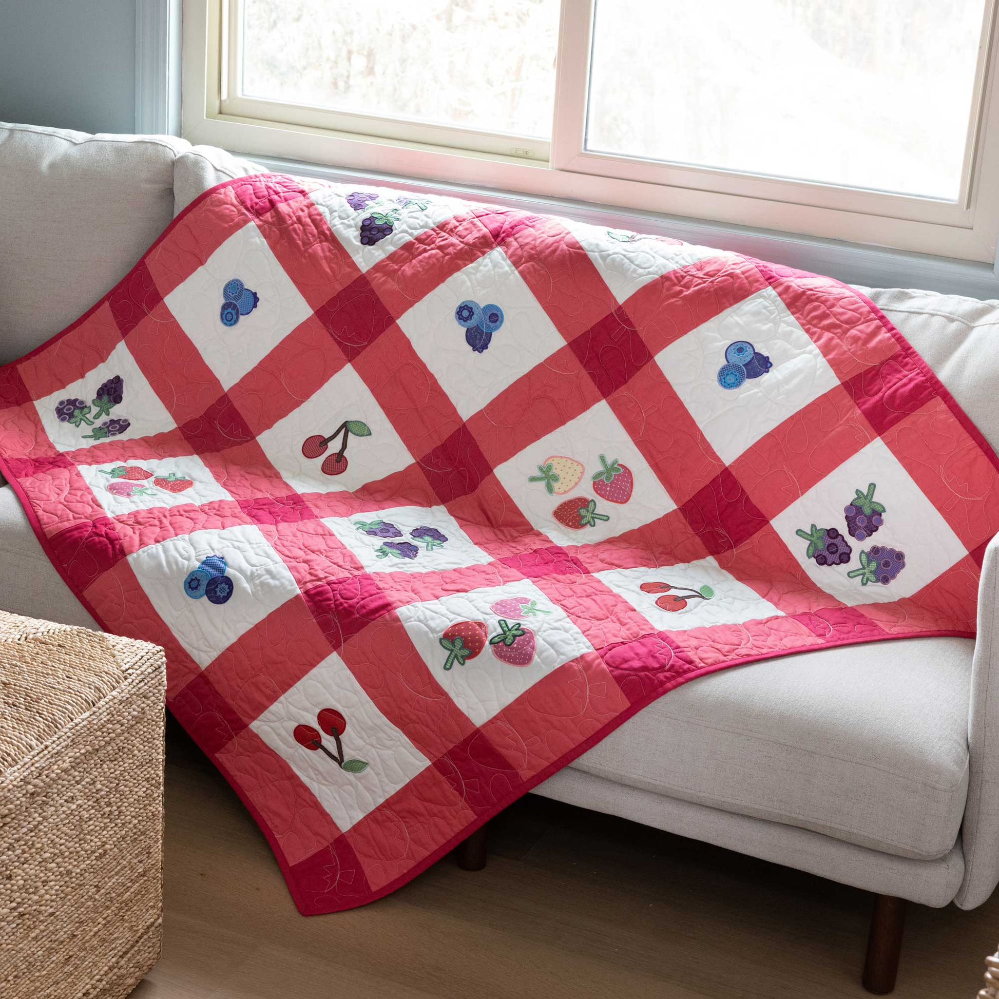 AccuQuilt GO! Berry Medley die - quilting shapes cut with precision and speed