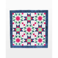 AccuQuilt GO! Carpenter's Wheel 18" Finished die - assembled quilt with Ohio star blocks