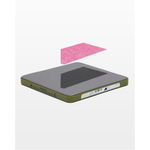 AccuQuilt GO! Chisel 2¾" x 5" die for fast, precise multi-layer fabric cutting