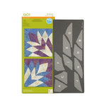 AccuQuilt GO! Cleopatra's Fan (12" Finished) - die for fast precise multi-layer fabric cutting