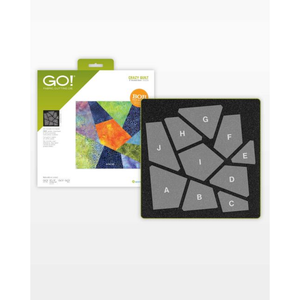 AccuQuilt GO! die (6" Finished) - die for fast precise multi-layer fabric cutting