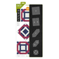 AccuQuilt GO! Cross Roads 9" Finished die for fast, precise multi-layer fabric cutting