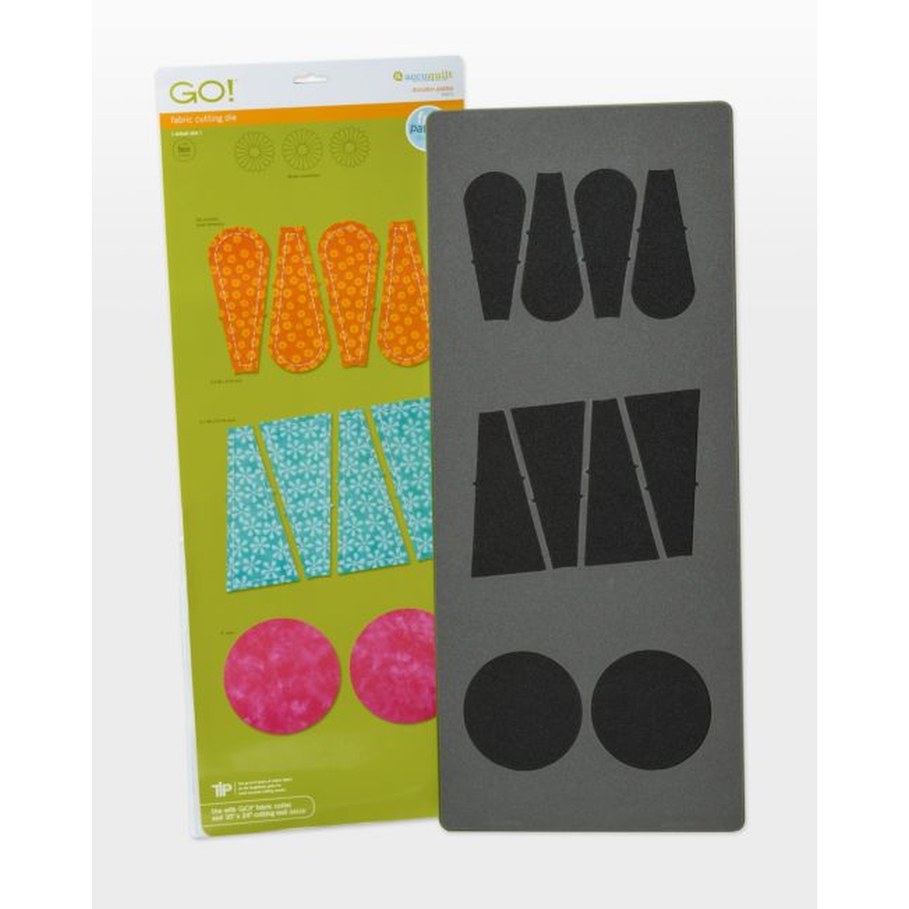 AccuQuilt GO! die (12" Finished) - die for fast precise multi-layer fabric cutting