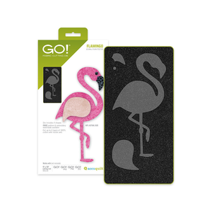 AccuQuilt GO! Flamingo die for fast, precise multi-layer fabric cutting
