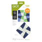 AccuQuilt GO! Fractured Tumbler (3" Finished) - die for fast precise multi-layer fabric cutting