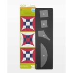 AccuQuilt GO! GO! Glorified Nine Patch (9" Finished) - die for fast precise multi-layer fabric cutting