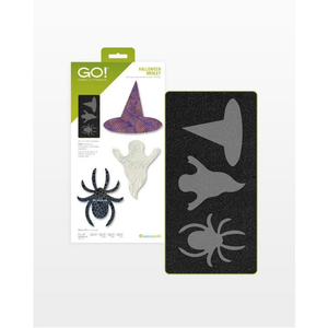 AccuQuilt GO! Halloween Medley die for fast, precise multi-layer fabric cutting