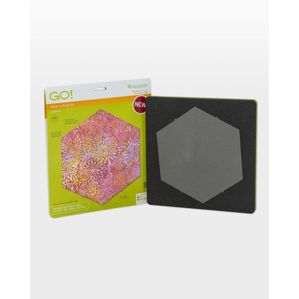 AccuQuilt GO! die (4¼" Sides Finished) - die for fast precise multi-layer fabric cutting
