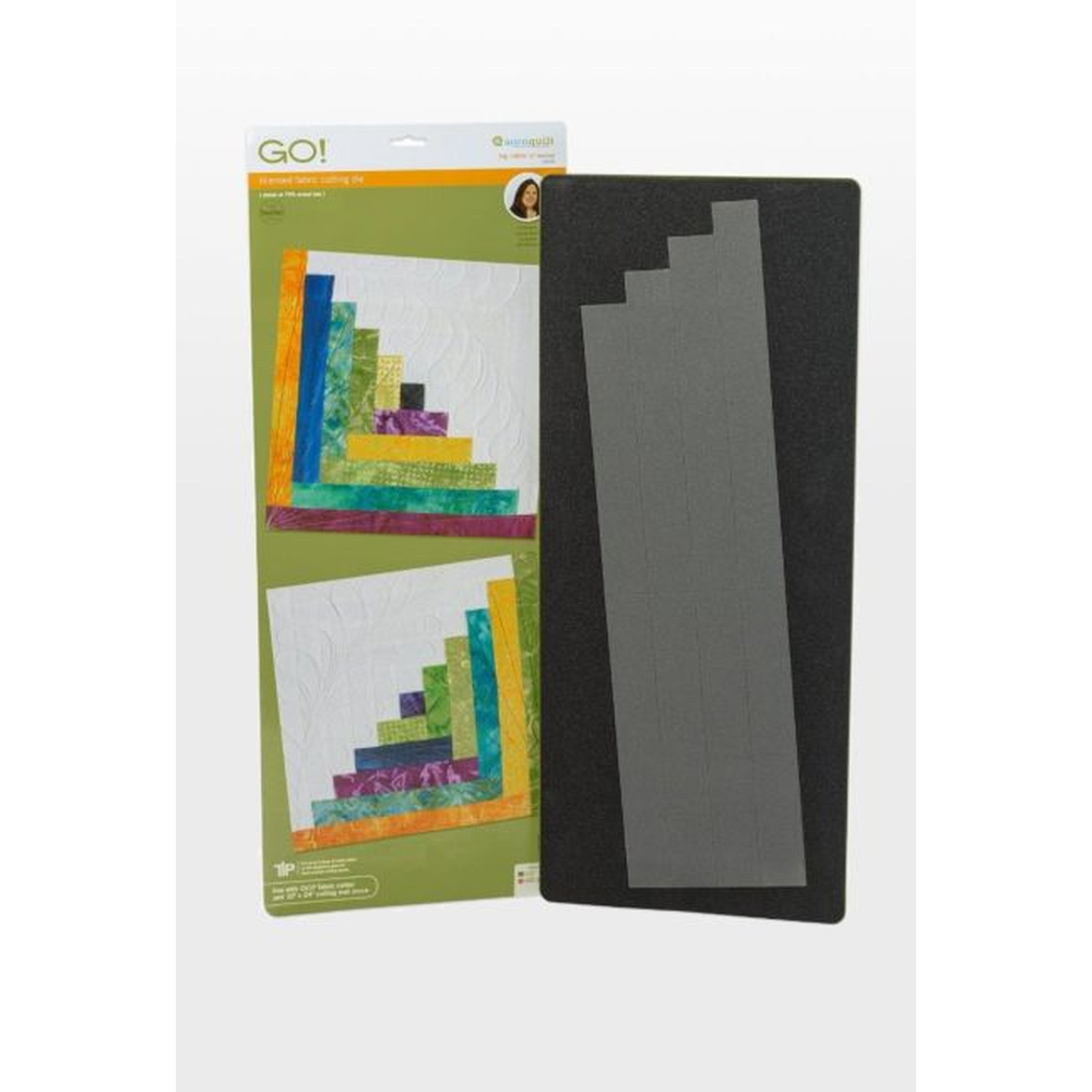 AccuQuilt GO! die (12" Finished Maximum) - die for fast precise multi-layer fabric cutting
