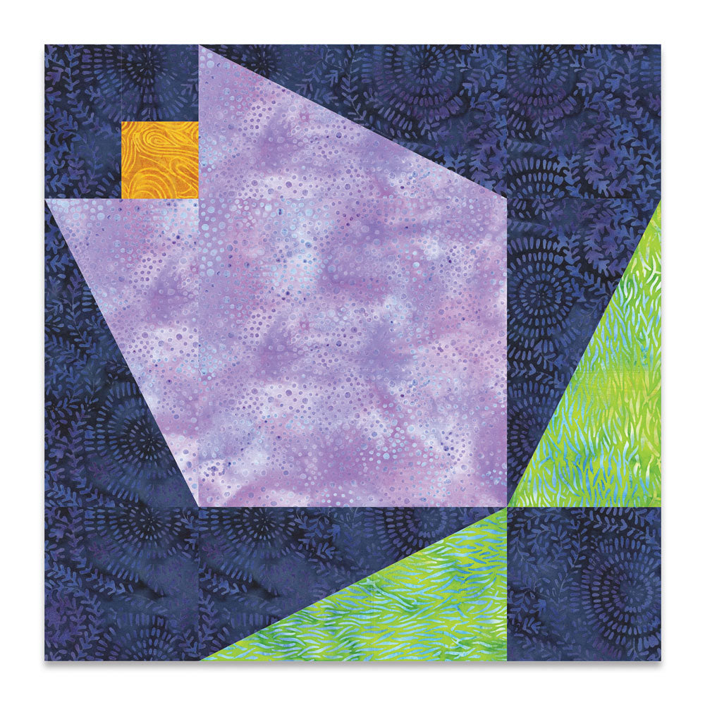 AccuQuilt GO! Magnolia Bud (7" Finished) die - quilting shapes cut with precision and speed