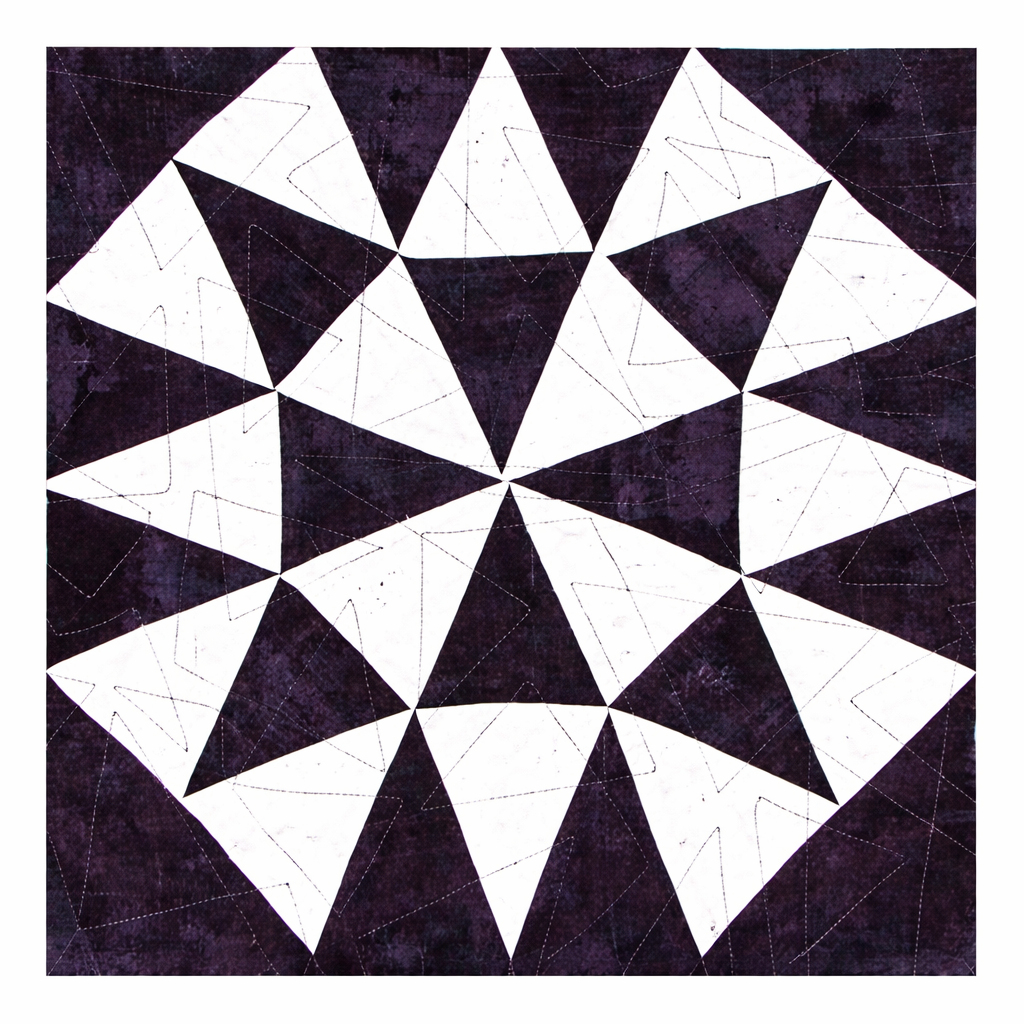 AccuQuilt GO! Morning Star (12" Finished) die - quilting shapes cut with precision and speed