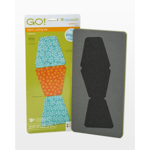 AccuQuilt GO! die (3" High Finished) - die for fast precise multi-layer fabric cutting