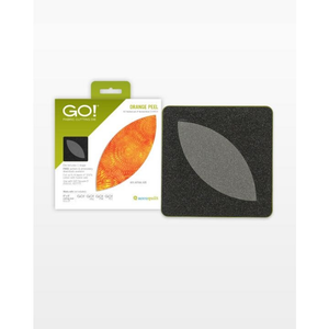 AccuQuilt GO! Orange Peel - 4½" die for fast, precise multi-layer fabric cutting