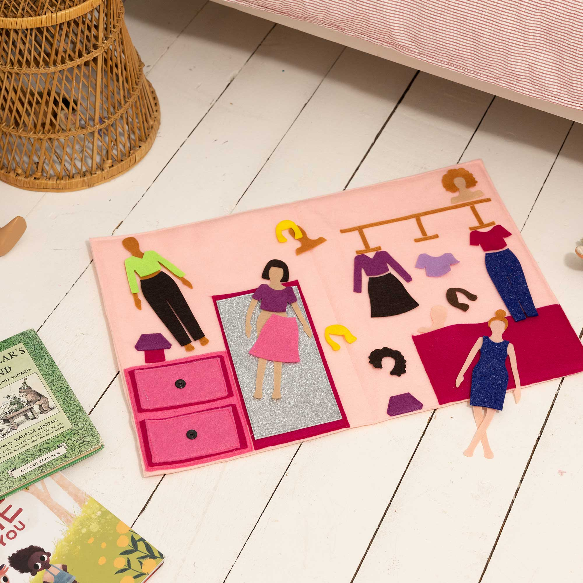 AccuQuilt GO! Paper Doll by TipStitched die - quilting shapes cut with precision and speed