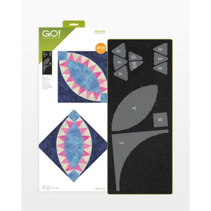 AccuQuilt GO! Pickle Dish (10" Finished) - die for fast precise multi-layer fabric cutting