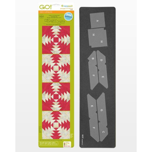 AccuQuilt GO! Pineapple (10" Finished) - die for fast precise multi-layer fabric cutting