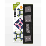 AccuQuilt GO! Plaited Block 12" Finished die for fast, precise multi-layer fabric cutting