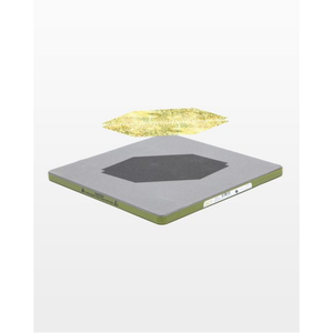 AccuQuilt GO! Qube 45° Trapezoid 5" Finished Square die for fast, precise multi-layer fabric cutting
