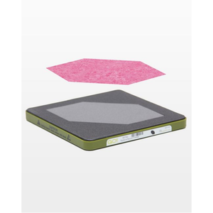 AccuQuilt GO! Qube Signature Block 4½" Finished Square die for fast, precise multi-layer fabric cutting