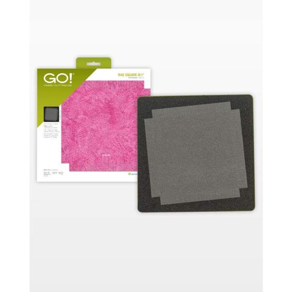AccuQuilt GO! die (6½" Finished) - die for fast precise multi-layer fabric cutting